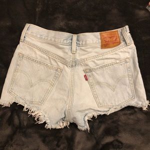 Levi's Shorts - High waist, light wash Levi’s. Levi's Shorts - High waist, light wash Levi’s.